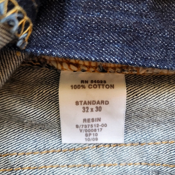 Gap 1969 Men's Standard Fit Jeans in Bleu Denim, Size 32x30 - Picture 11 of 14